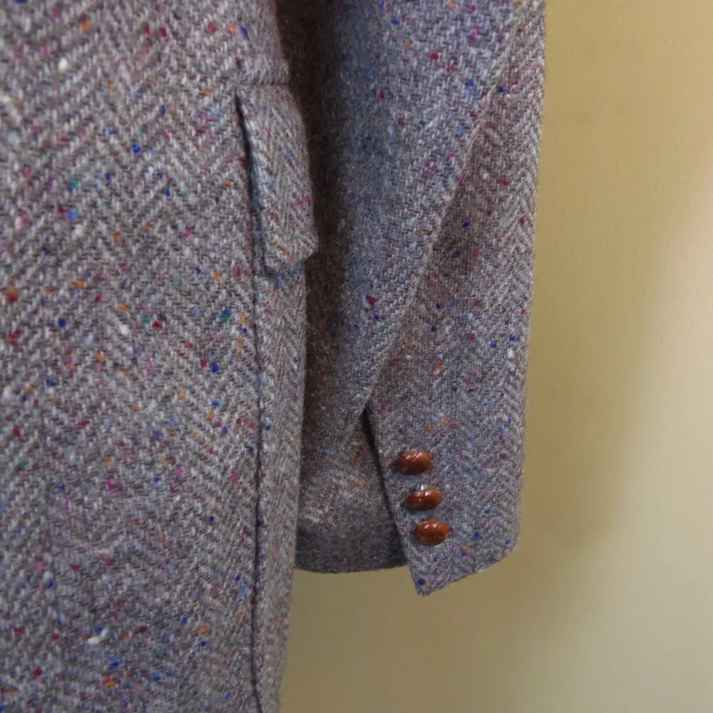 Vintage Men's 44L Wool Sports Coat‎ by Traditions Expressly for Lazurus Hipster